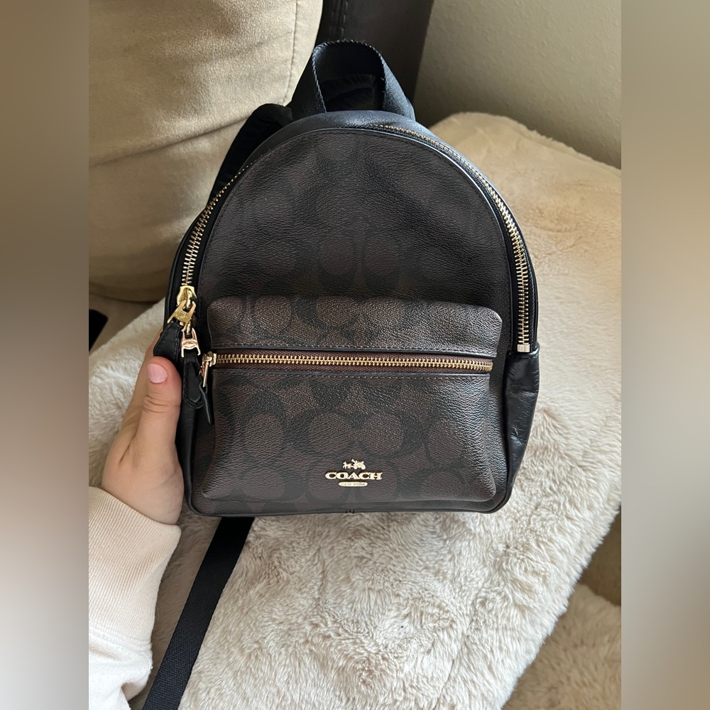 Coach Mini Charlie Backpack In
Signature Canvas